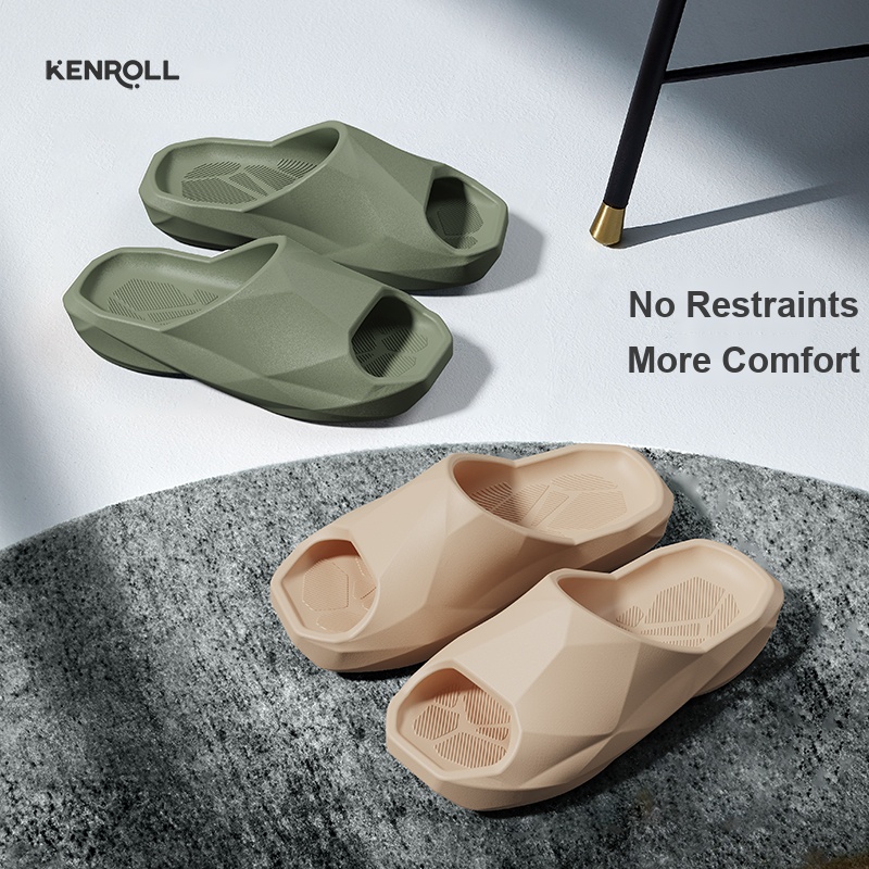 KENROLL K276 Prism Sport Slides Thick Sole Height Increasing (Couples)
