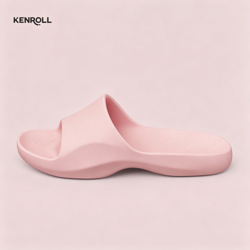 KENROLL K277 Non Slip Wide Fit Thick Sole Slippers (Couples)