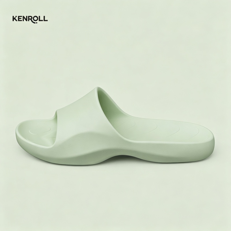 KENROLL K277 Non Slip Wide Fit Thick Sole Slippers (Couples)