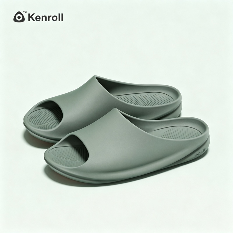 KENROLL K278 Non Slip Cloud Soft Anti Bacterial Thick Sole Slippers