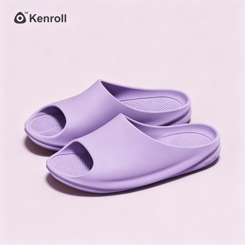 KENROLL K278 Non Slip Cloud Soft Anti Bacterial Thick Sole Slippers