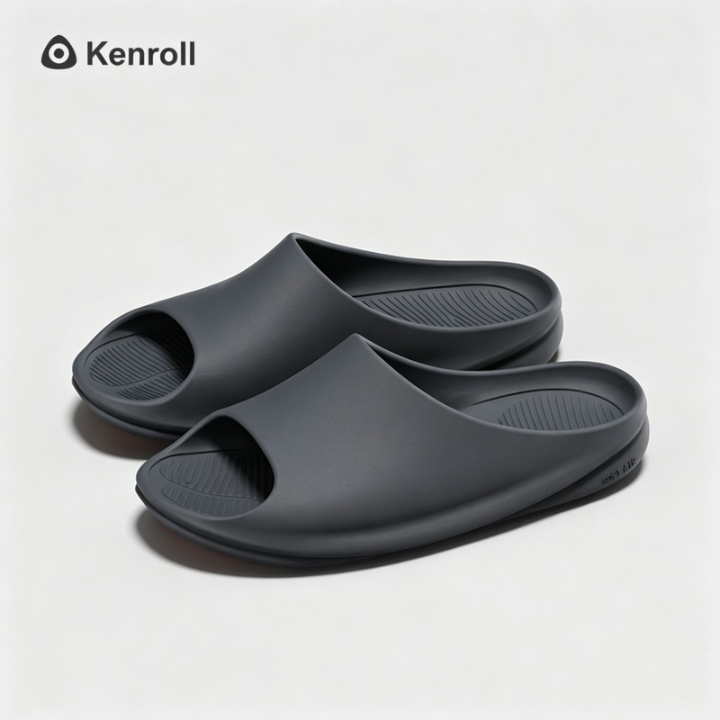 KENROLL K278 Non Slip Cloud Soft Anti Bacterial Thick Sole Slippers