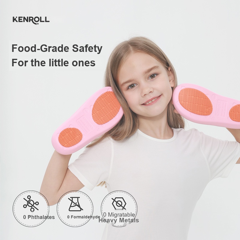 KENROLL KK343 Kids Clogs Thick Sole Soft & Bouncy (Boys & Girls)