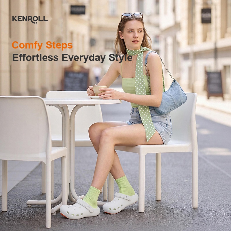 KENROLL KK688 Kids & Family Patented Non Slip Thick Sole Clogs