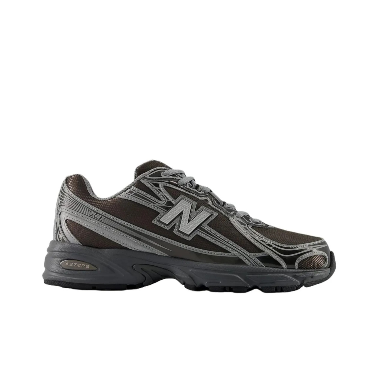  New Balance NB740 咖啡棕灰