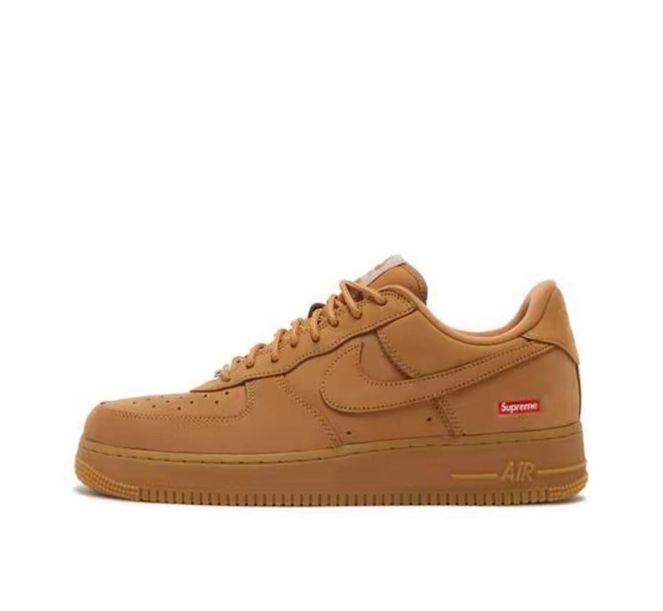 Supreme x Nike Air Force 1 小麥