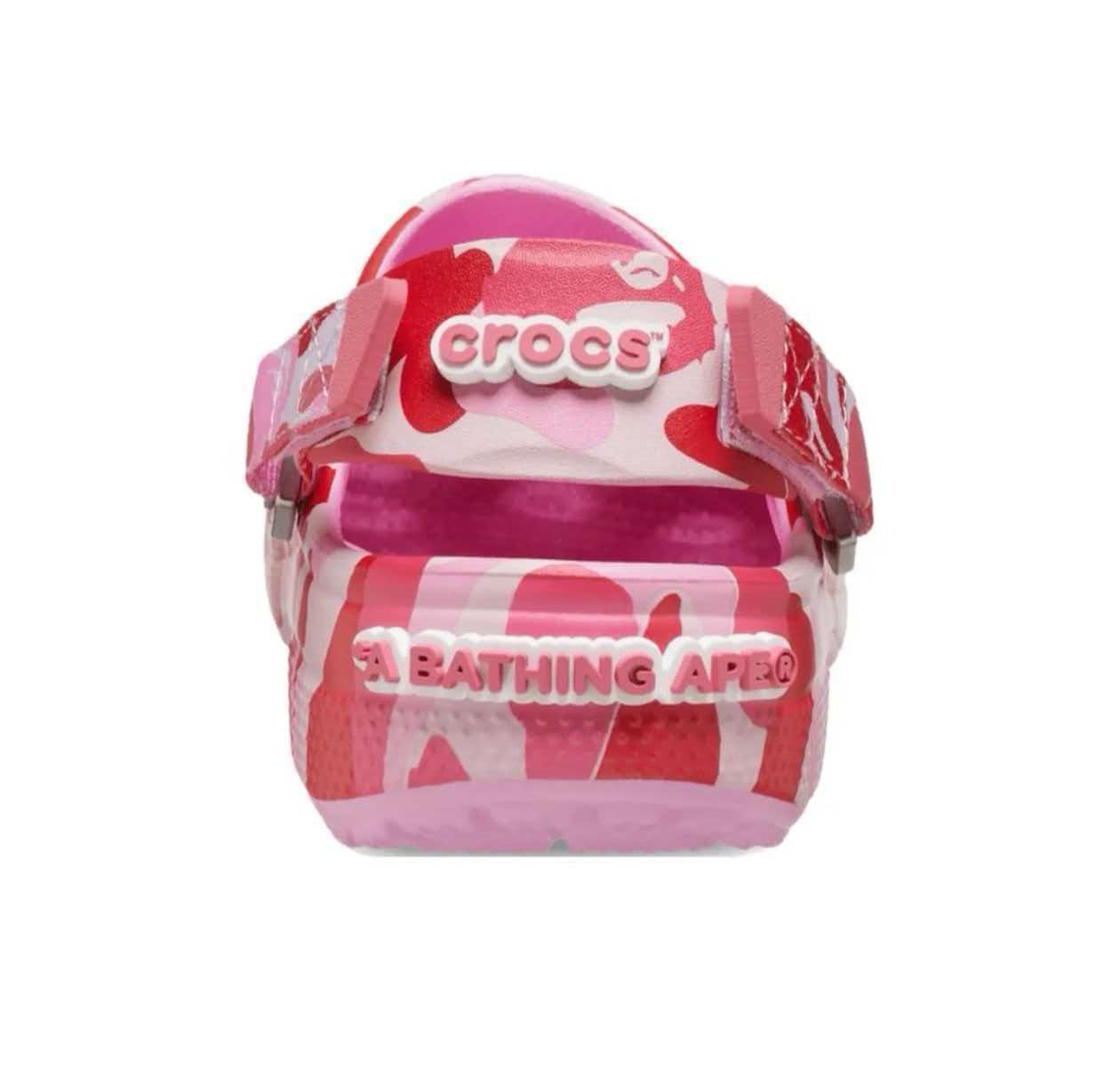 Bape x crocs classic clog 