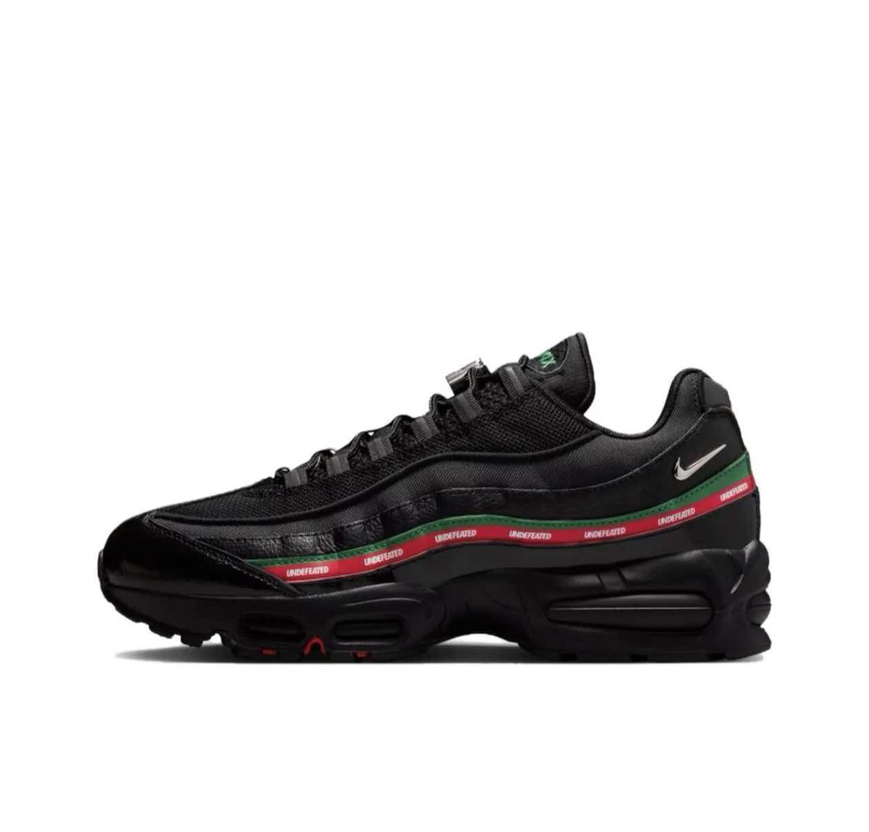 UNDEFEATEDx Nike Air Max 95黑 红 货号:IB4453-001