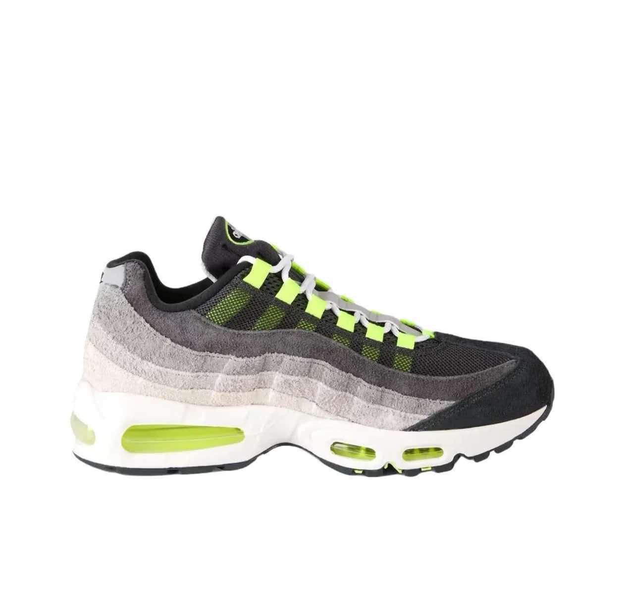 Nike Air Max 95 Big Bubble OG"Reverse Neon"黑灰 货号:HM4738-001