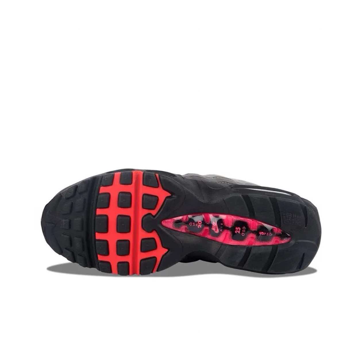 NikeAir Max95黑白红 货号:AT2865-100