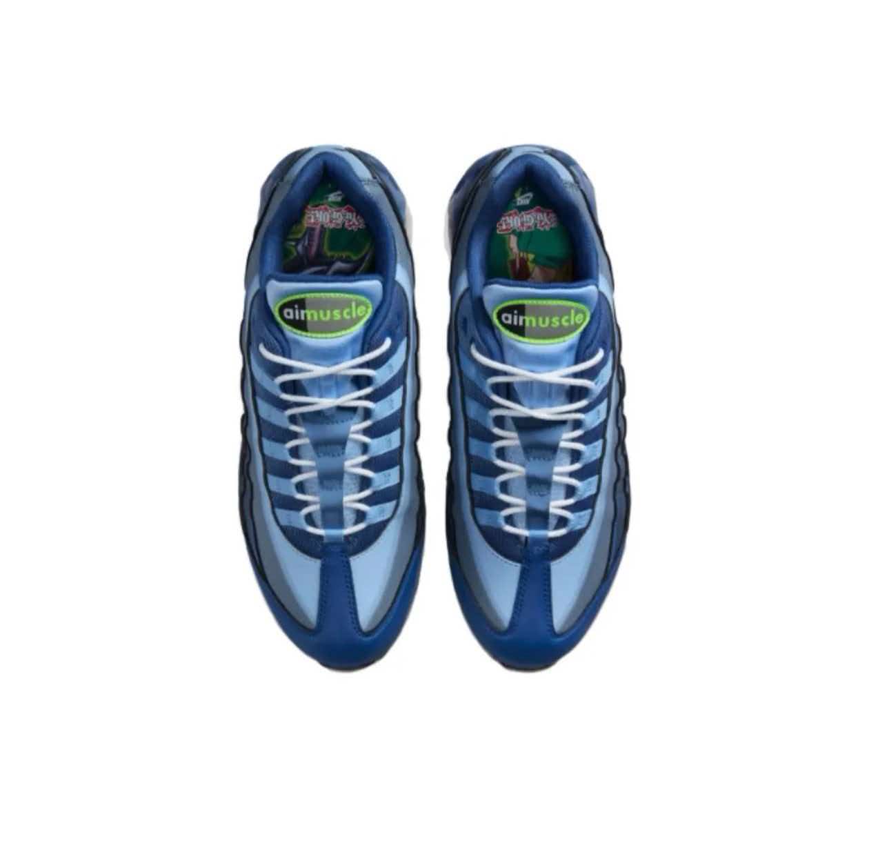 Yu-Gi-Oh!x Nike Air Muscle 95游戏王联名超感蓝