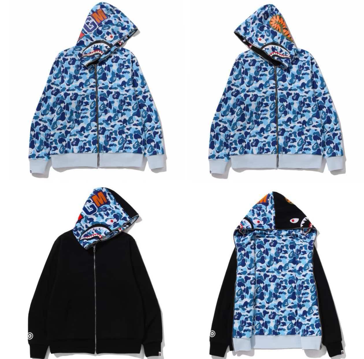 BAPE鯊魚外套雙面穿合集