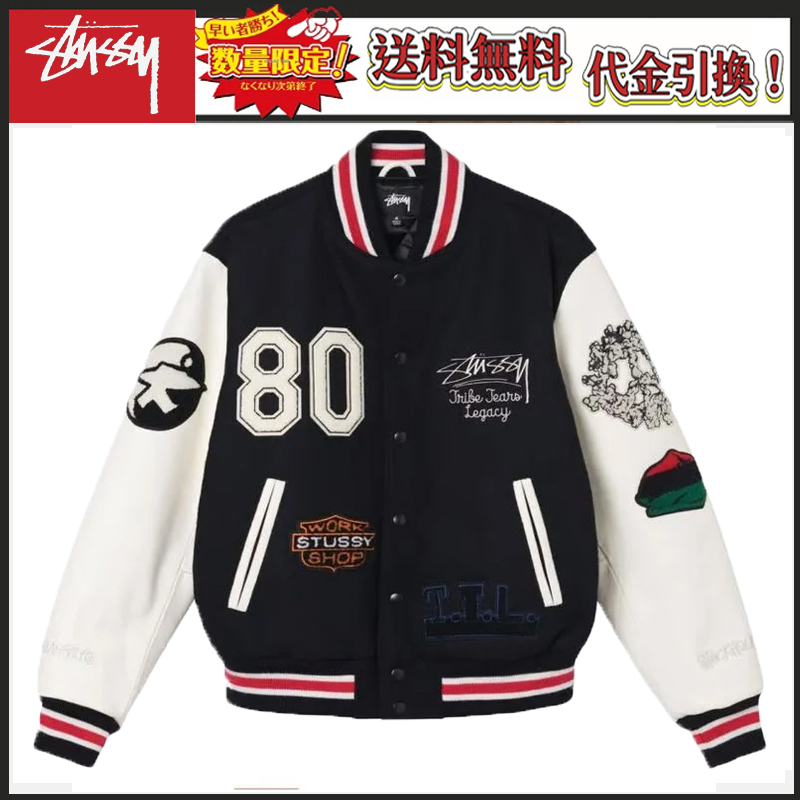 STUSSY American trendy street style jacket