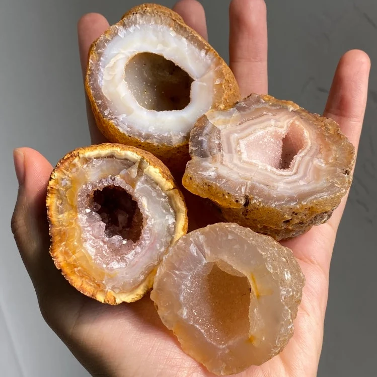 Sparkling Druzy Geode