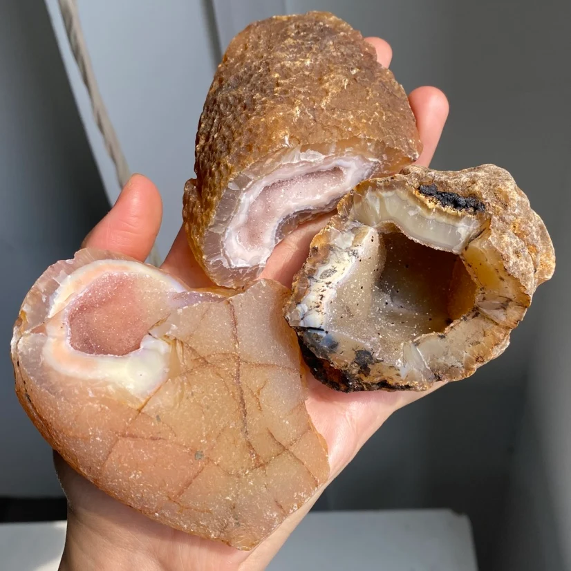 Sparkling Druzy Geode