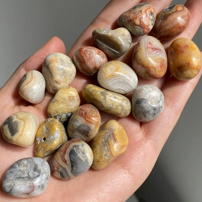 Crazy Lace Agate Tumble