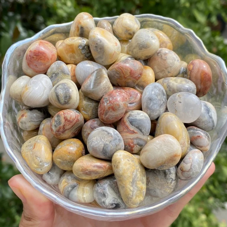 Crazy Lace Agate Tumble