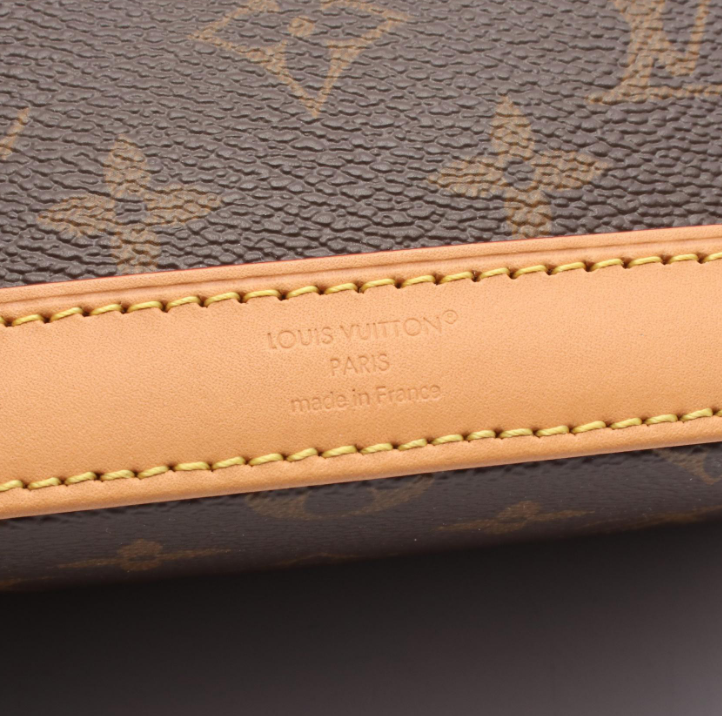 ルイ・ヴィトン LOUIS VUITTON ナノアルマ モノグラム ハンドバッグ バッグ PVCコーティングキャンバス レザー レディース ブラウン系 M82717
