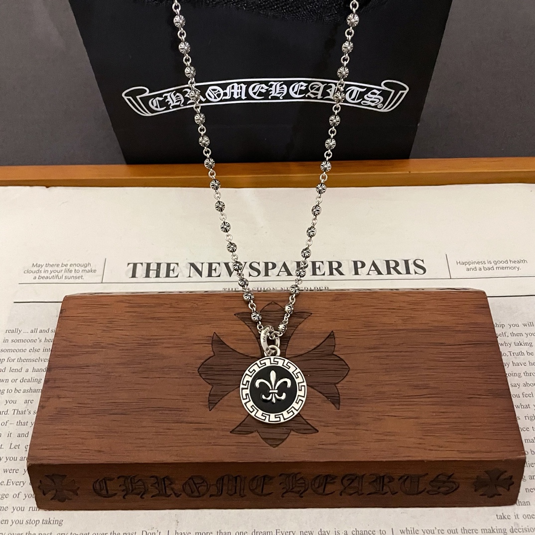【Chrome Hearts】ネックレス、新しいネックレス万能シンプルファッションオーナメント-BRAND OFF