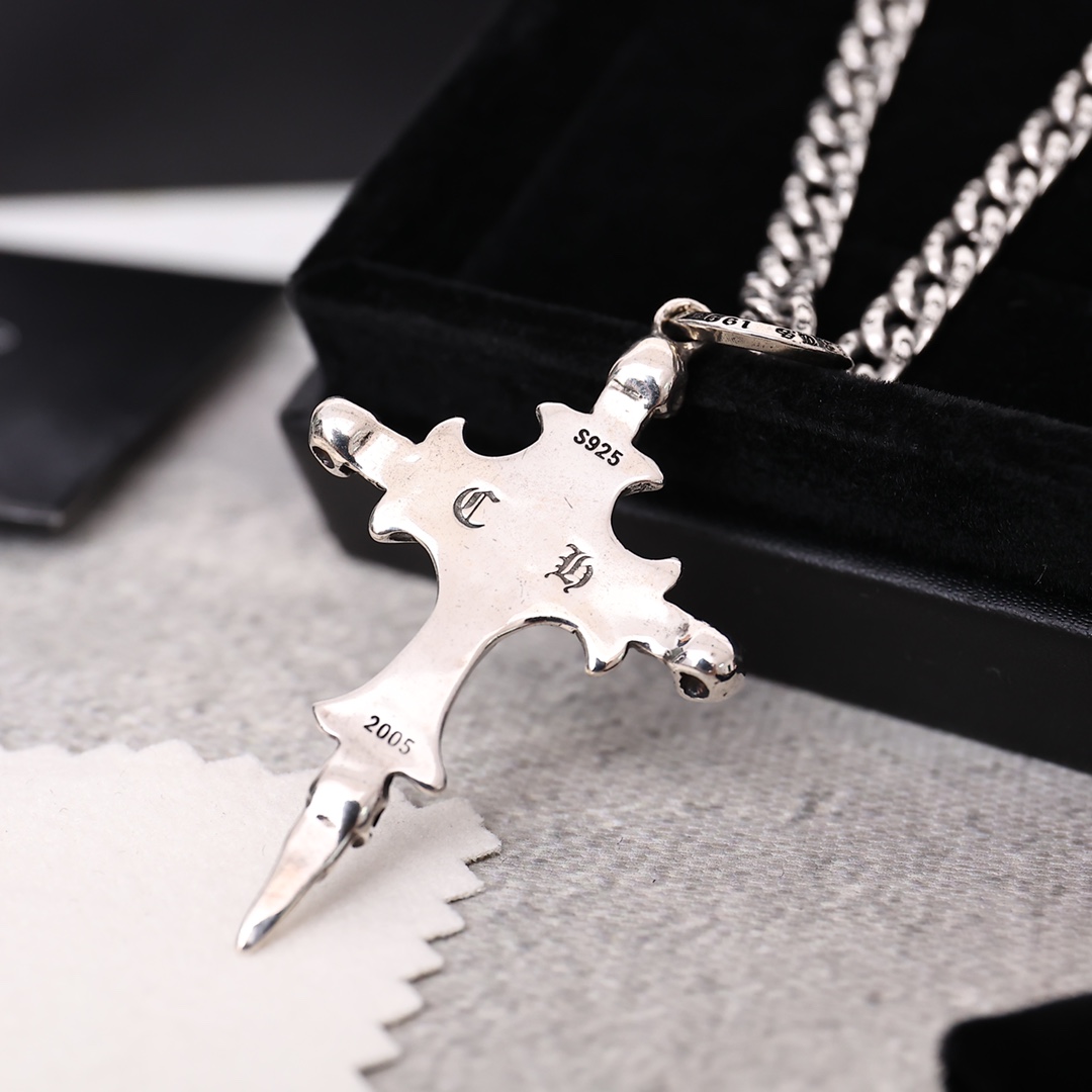 【CHROME HEARTS】ネックレス、新しいネックレス万能シンプルファッションオーナメント-BRAND OFF
