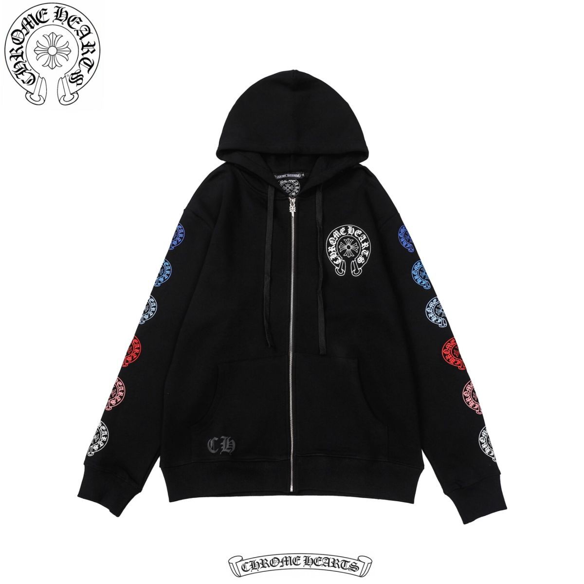 【CHROME HEARTS】クロムハーツ パーカー 男女兼用、ご好評に付き再入荷！-BRAND OFF