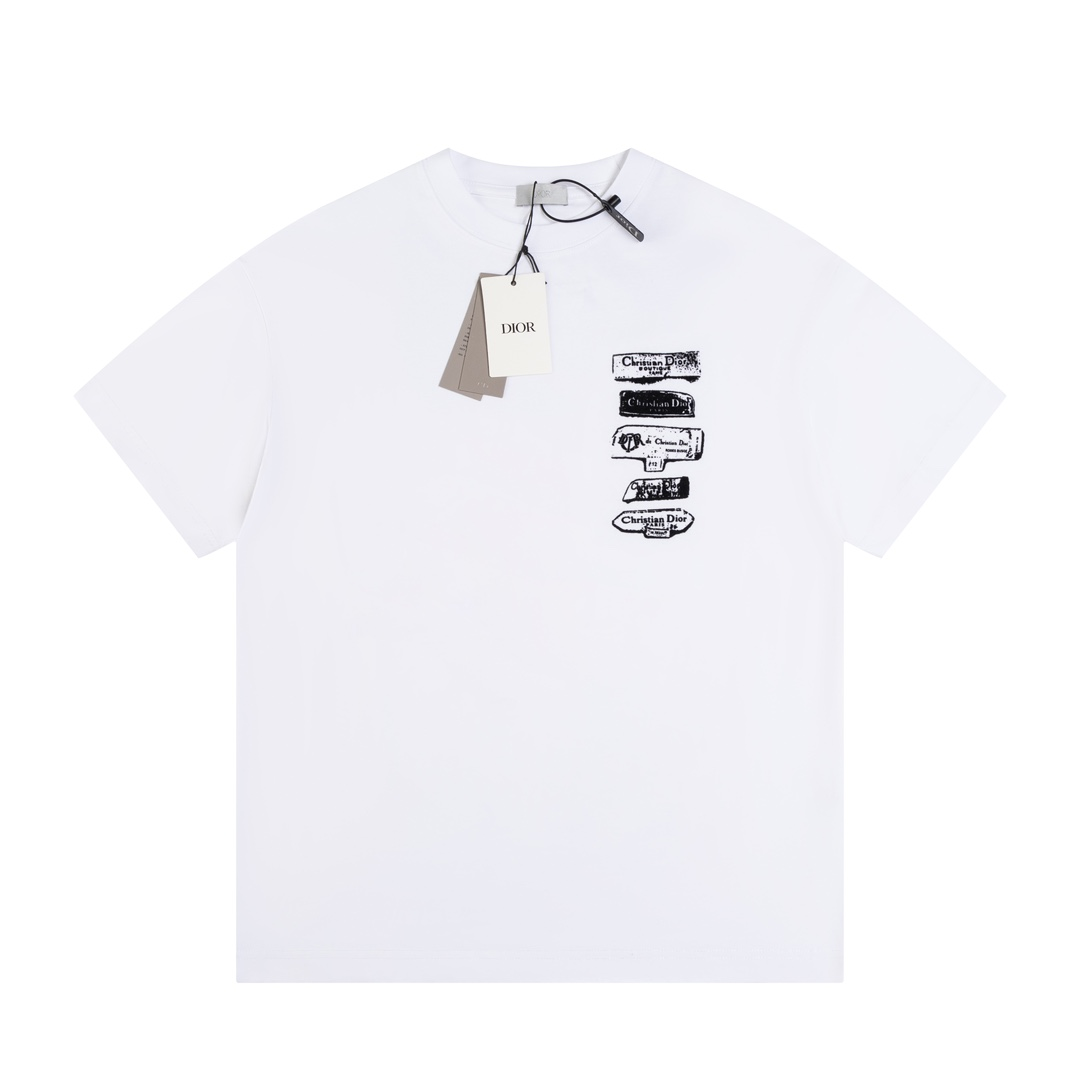 【DIOR 公式旗艦店】ディオール   Tシャツ ご好評に付き再入荷 250210-BRAND OFF