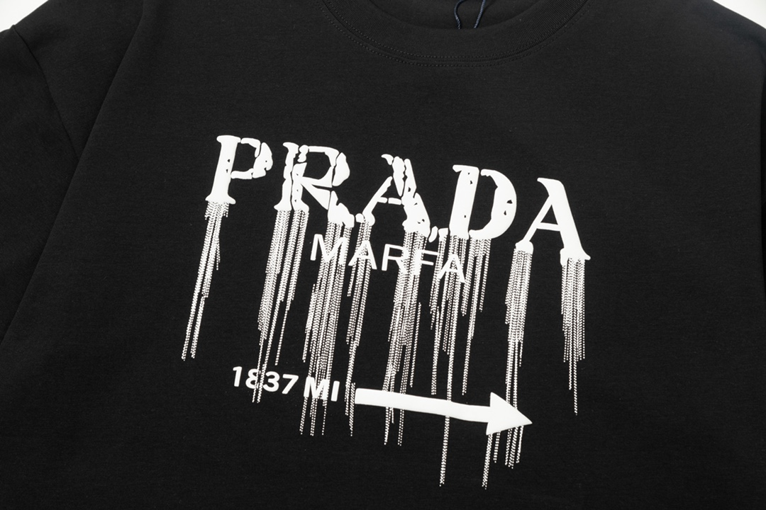 【PRADA 公式旗艦店】プラダ    Tシャツご好評に付き再入荷！ 250213-BRAND OFF