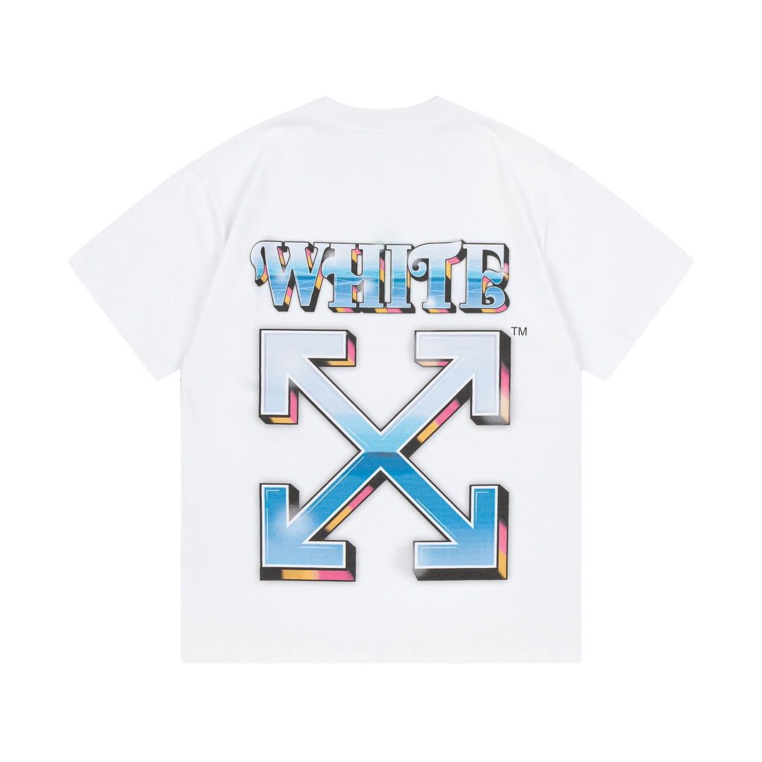 【OFF-WHITE  公式旗艦店】オフホワイト   Tシャツ  ご好評に付き再入荷！250215-BRAND OFF