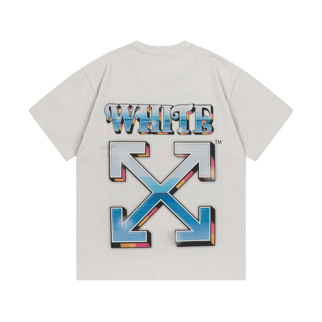 【OFF-WHITE  公式旗艦店】オフホワイト   Tシャツ  ご好評に付き再入荷！250215-BRAND OFF