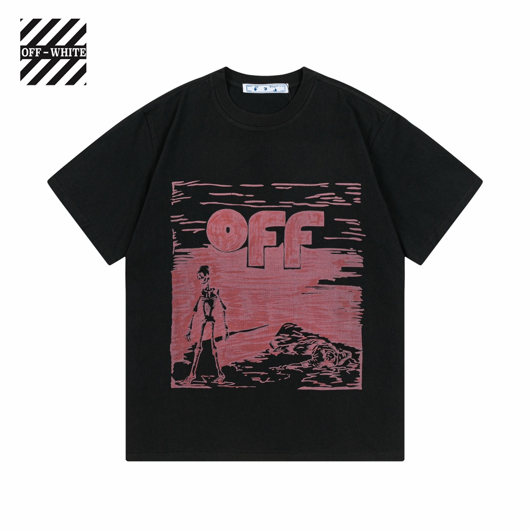 【OFF-WHITE  公式旗艦店】オフホワイト   Tシャツ  ご好評に付き再入荷！250215-BRAND OFF