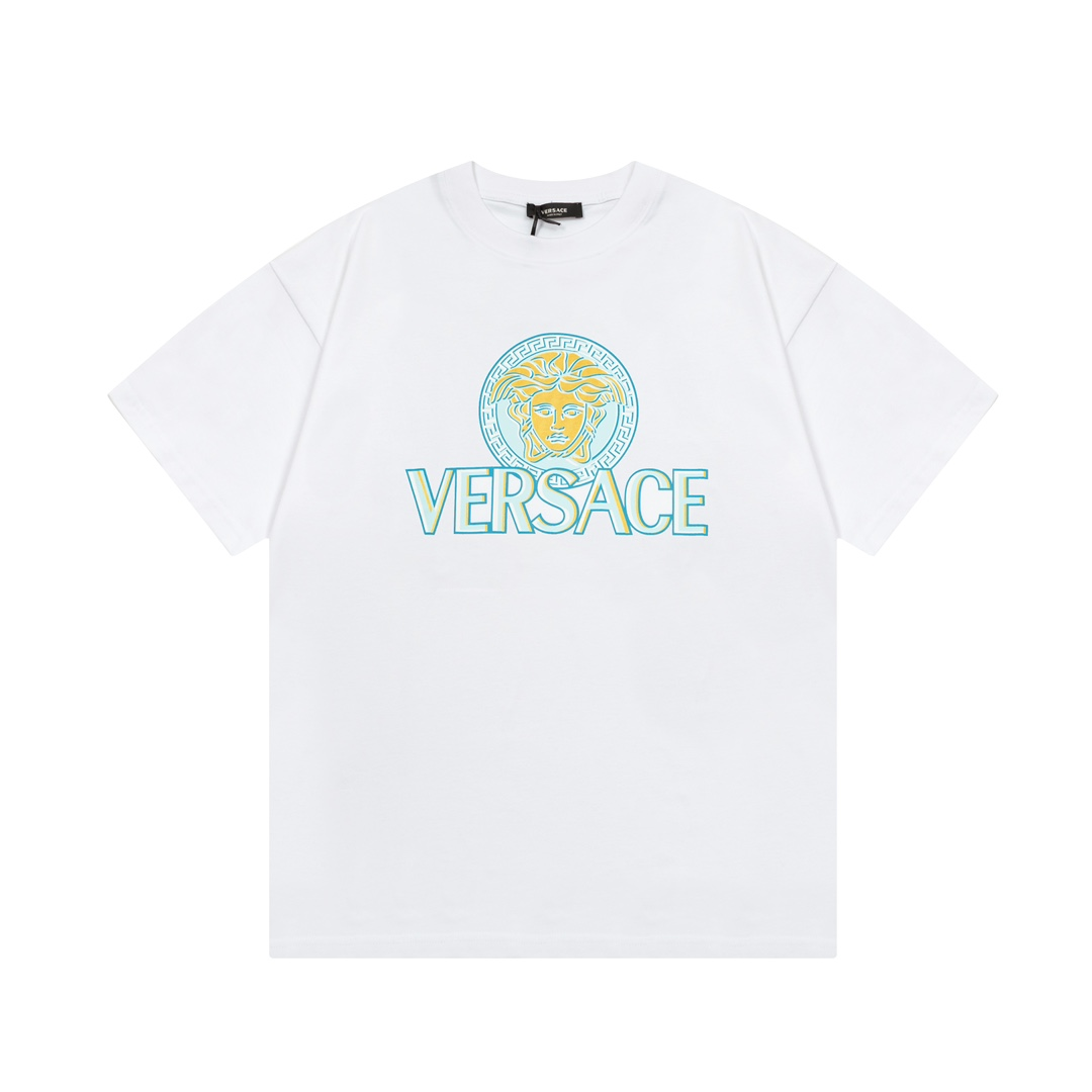 【VERSACE  公式旗艦店】ヴェルサーチ  Tシャツ ご好評に付き再入荷！250218-BRAND OFF