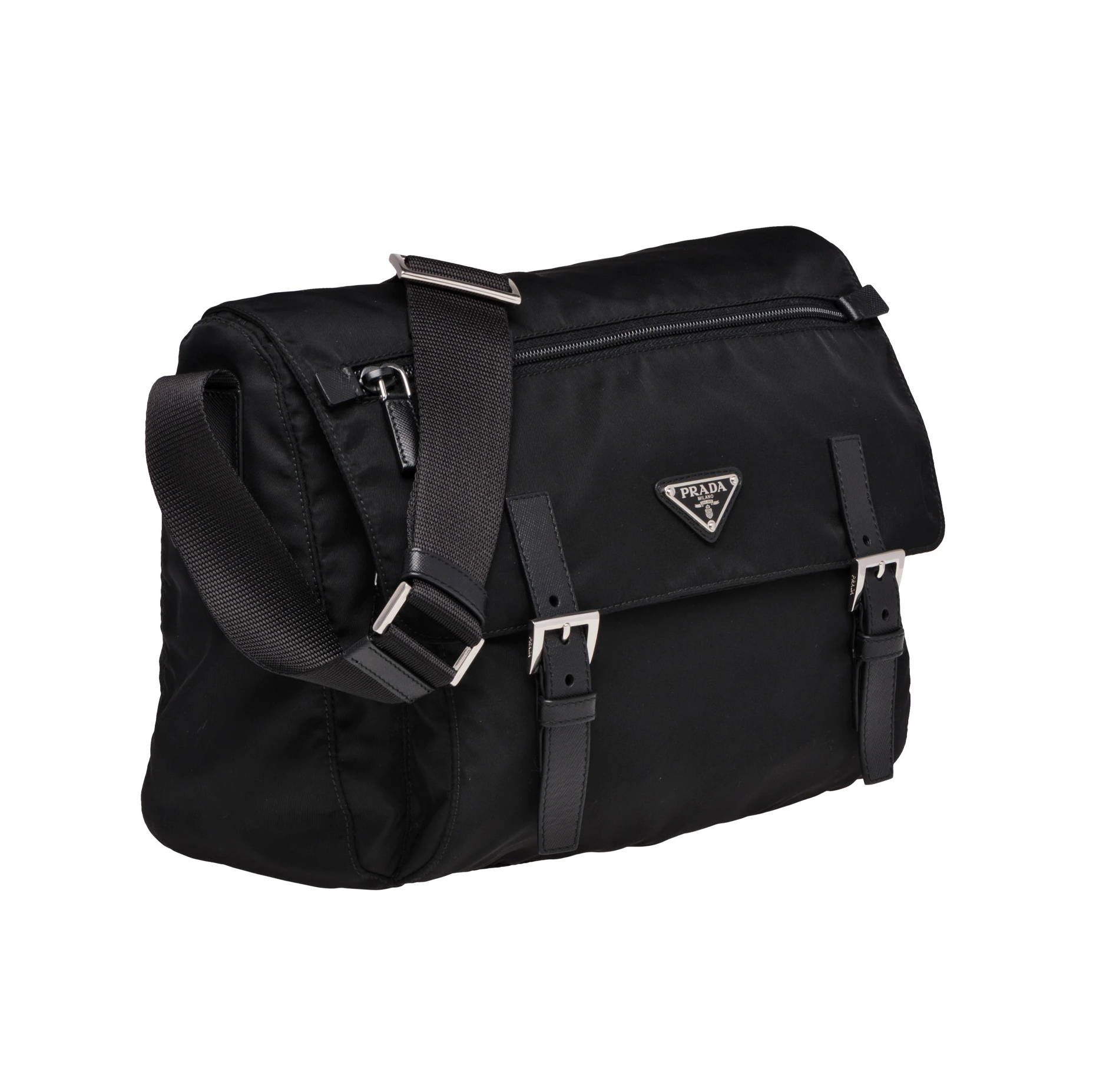 ☆PRADA プラダ ナイロン ショルダーバッグ-BRAND OFF