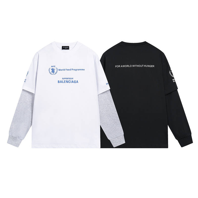 【BALENCIAGA】バレンシアガ トレーナー 長袖 男女兼用、ご好評に付き再入荷！-BRAND OFF