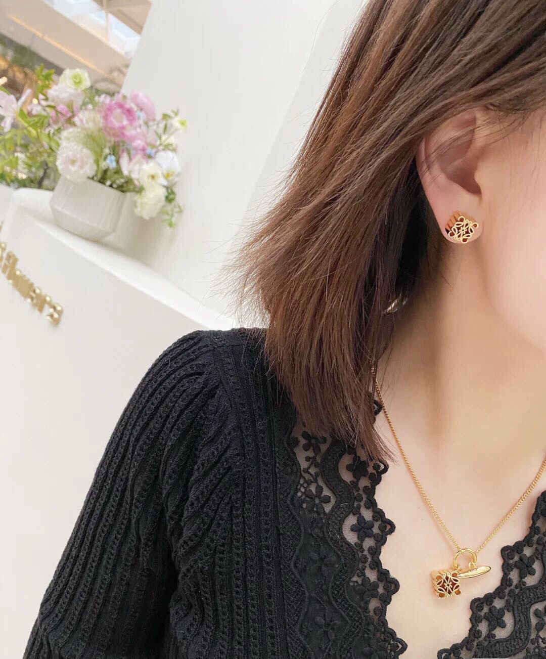 LOEWE (ロエベ) ネックレス 55CM-BRAND OFF