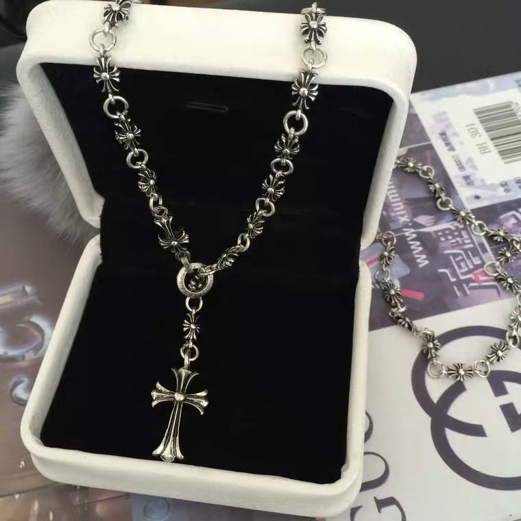 CHROME HEARTS （クロムハーツ） クロス ネックレス 70CM-BRAND OFF