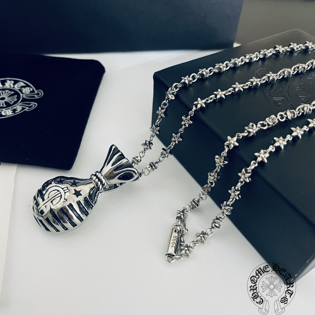 【CHROME HEARTS】ネックレス、新しいネックレス万能シンプルファッションオーナメント-BRAND OFF