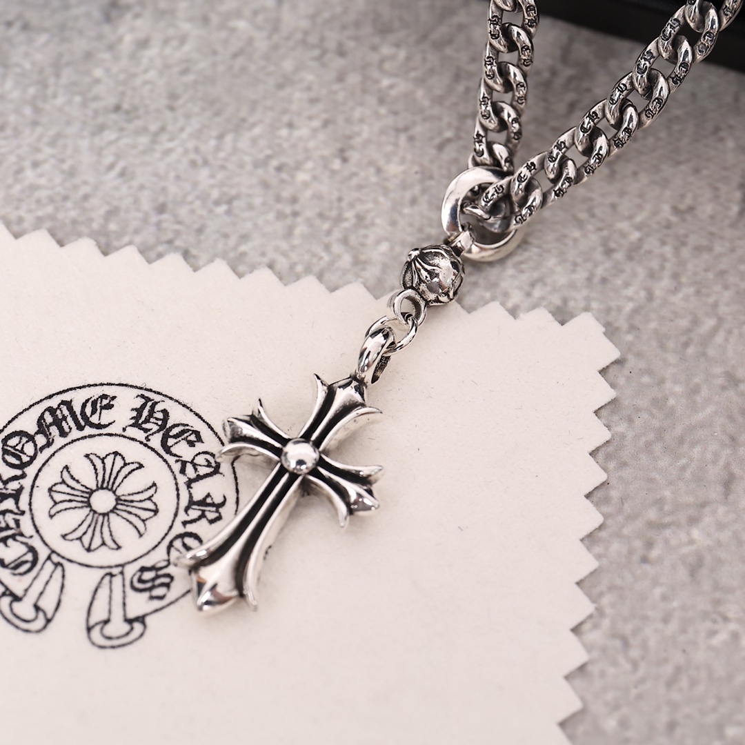 【2026】 【CHROME HEARTS】ネックレス、新しいネックレス万能シンプルファッションオーナメント-BRAND OFF