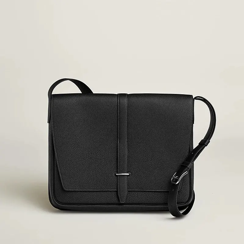 【スリムで使いやすい♪】HERMES★ カーフ革 ショルダー バッグ H074774CK89 H074774CK37-BRAND OFF