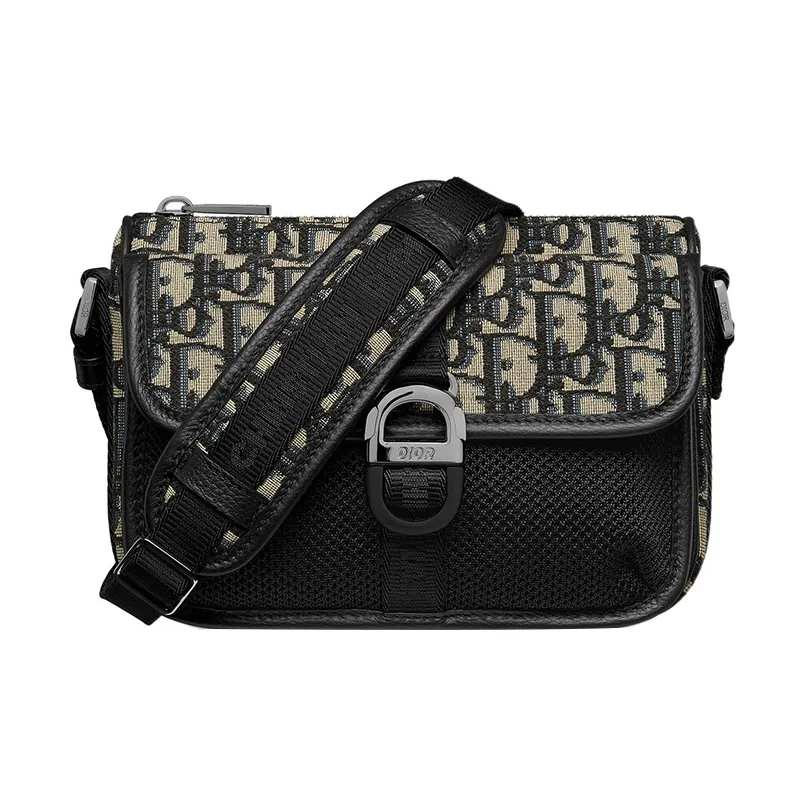 DIOR★オブリーク ジャカード ショルダーバッグ-BRAND OFF