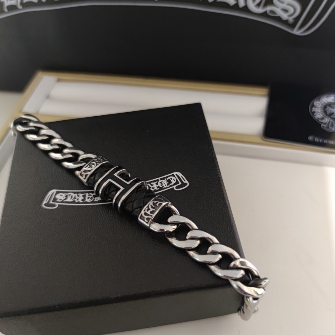 【CHROME HEARTS】ブレスレット、ファッションシンプルなスタイル-BRAND OFF