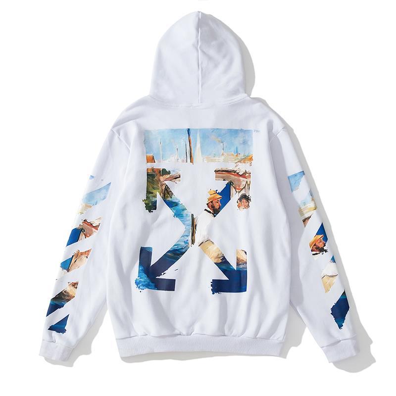 【OFF-WHITE 】パーカー 男女兼用、ご好評に付き再入荷！-BRAND OFF