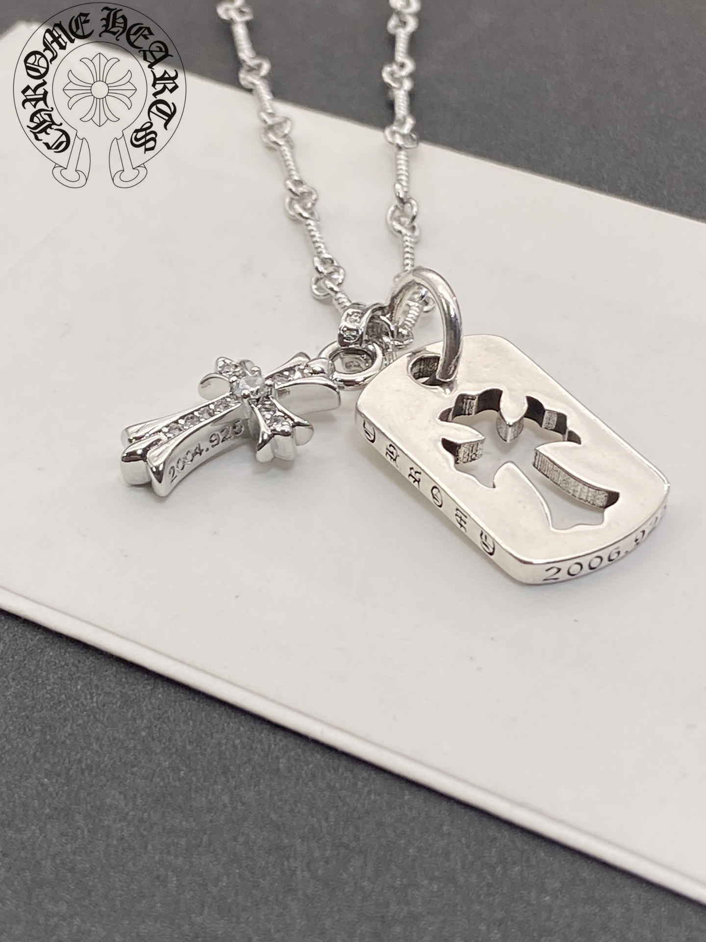 【CHROME HEARTS】ネックレス、新しいネックレス万能シンプルファッションオーナメント-BRAND OFF