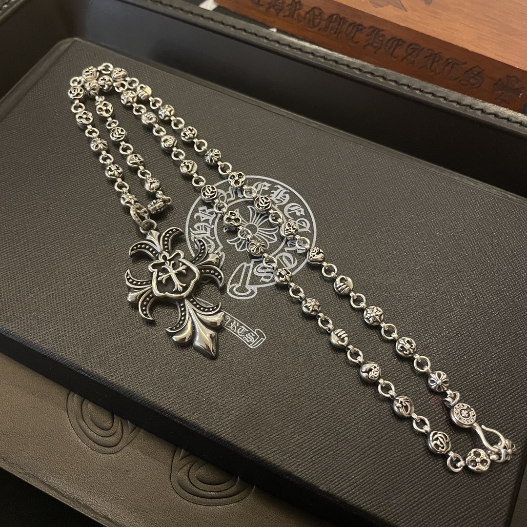 【Chrome Hearts】ネックレス、新しいネックレス万能シンプルファッションオーナメント-BRAND OFF