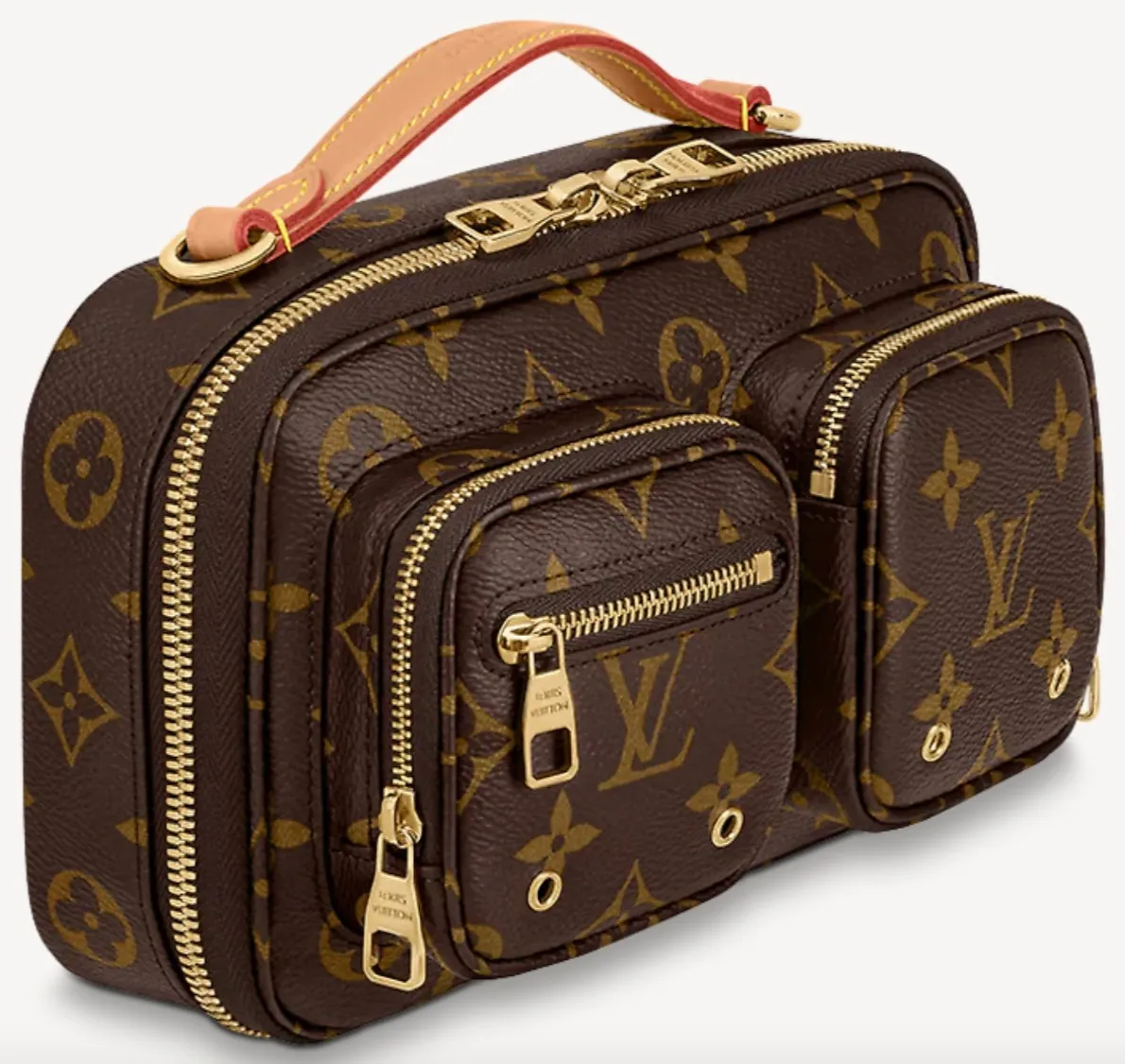 レアモデル【LOUIS VUITTON】お洒落＆多機能☆UTILITY CROSSBODY-BRAND OFF