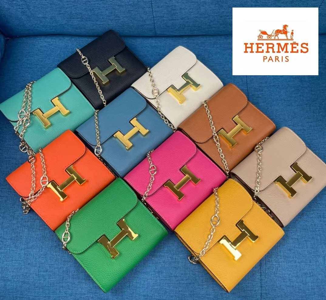 HERMÈS 財布 10カラー 13X12CM-BRAND OFF