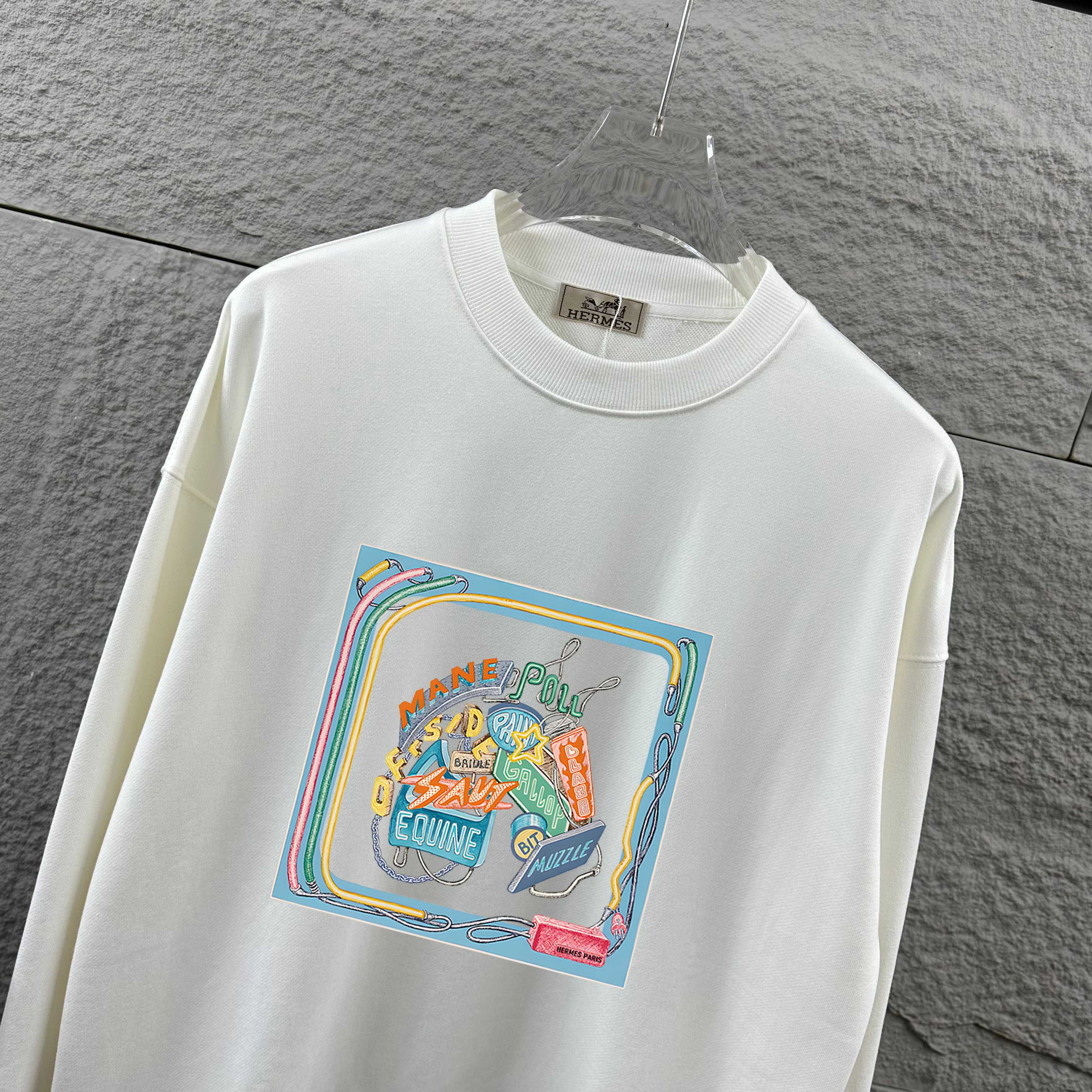 【HERMES旗艦店】エルメス トレーナー 長袖 男女兼用 ご好評に付き再入荷！-BRAND OFF