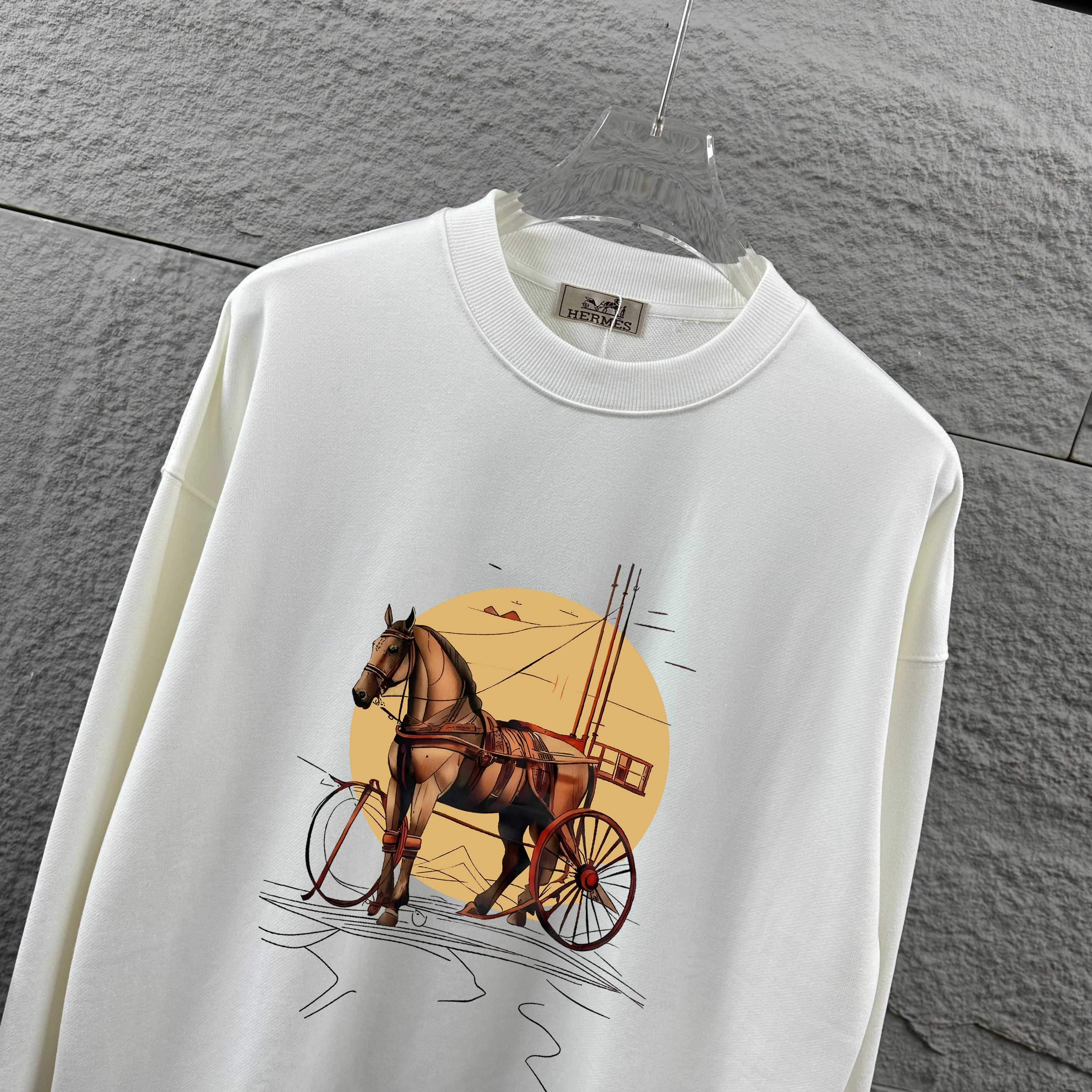 【HERMES旗艦店】エルメス トレーナー 長袖 男女兼用 ご好評に付き再入荷！-BRAND OFF