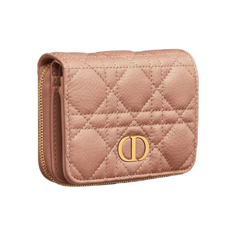 【DIOR】DIOR CARO バイフォールド ウォレット【2023新しい商品】-BRAND OFF