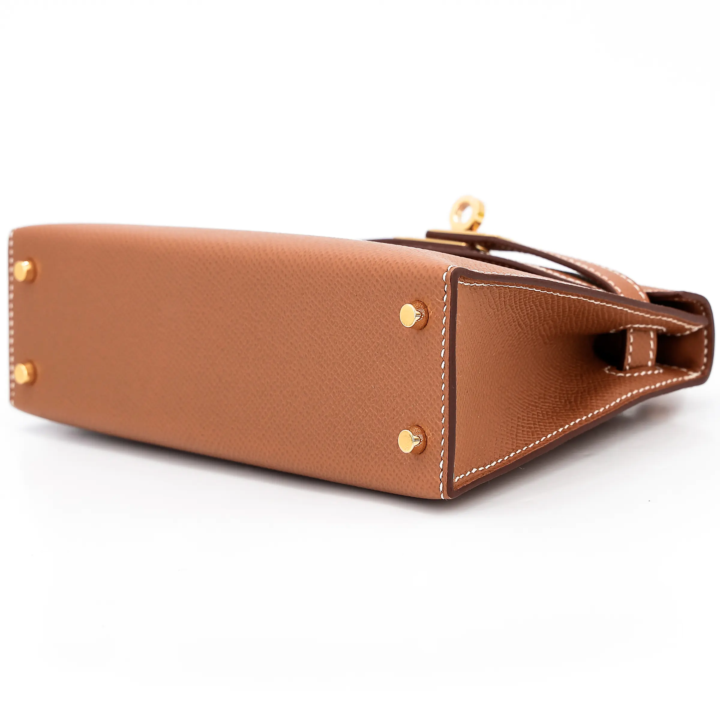 ランク NS 未使用品 HERMÈS エルメス ミニケリー2 ゴールド (37) エプソン ゴールド金具 W刻印-BRAND OFF