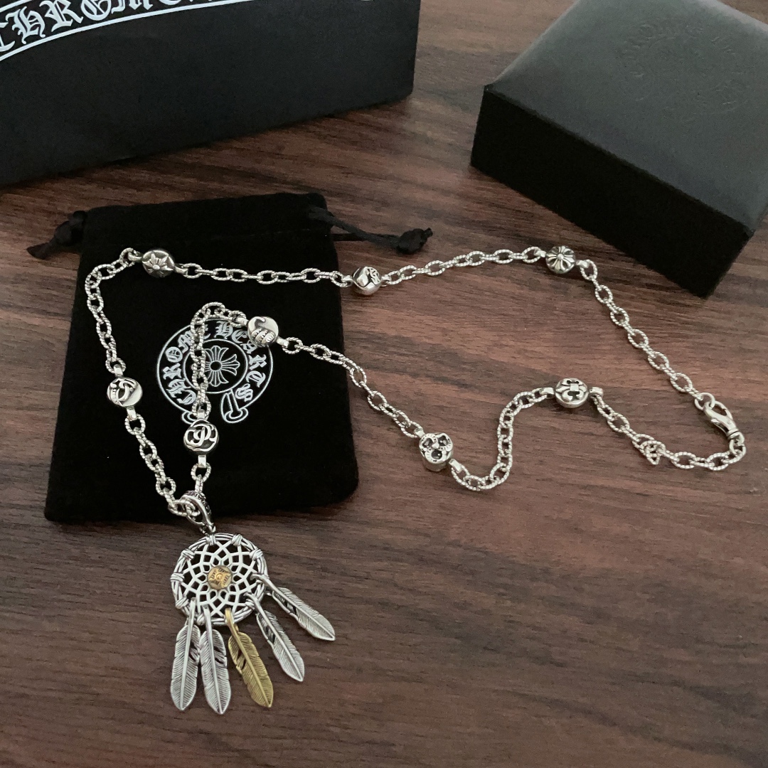 【2026】【CHROME HEARTS】ネックレス、新しいネックレス万能シンプルファッションオーナメント-BRAND OFF